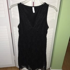 NWOT Xhilaration black lace dress M